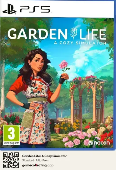 Garden Life: A Cozy Simulator PlayStation 5, PAL box front