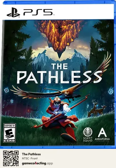 The Pathless PlayStation 5, NTSC box front