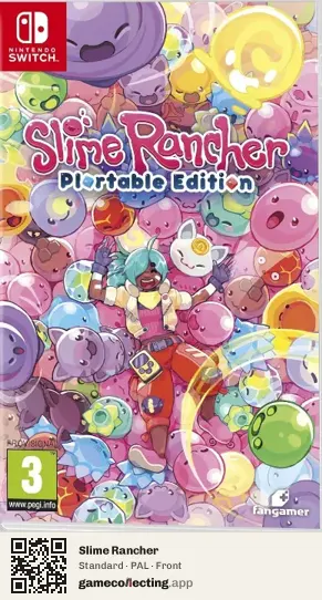 Slime Rancher Nintendo Switch, PAL box front