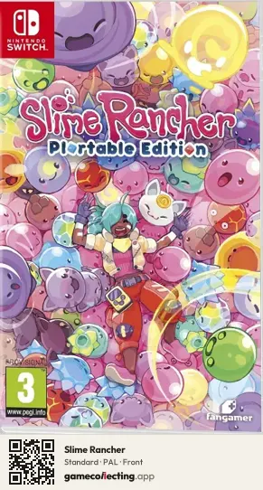 Slime Rancher Nintendo Switch, PAL box front