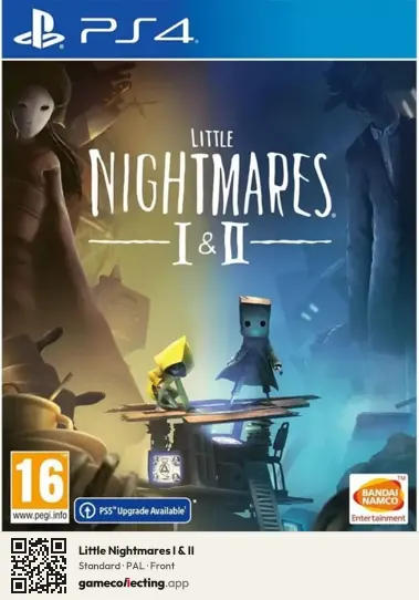 Little Nightmares I & II PlayStation 4, PAL box front