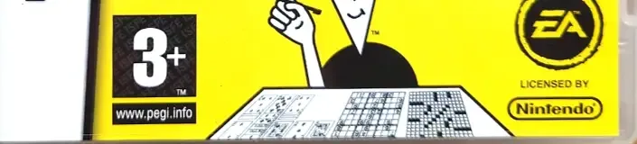 Travel Games for Dummies, the PEGI square on its front