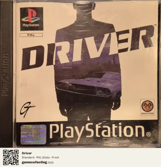 Driver PlayStation, Italy box front