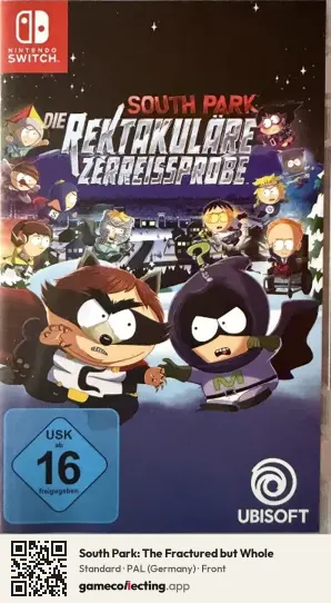 South Park: The Fractured but Whole Nintendo Switch, Germany box front