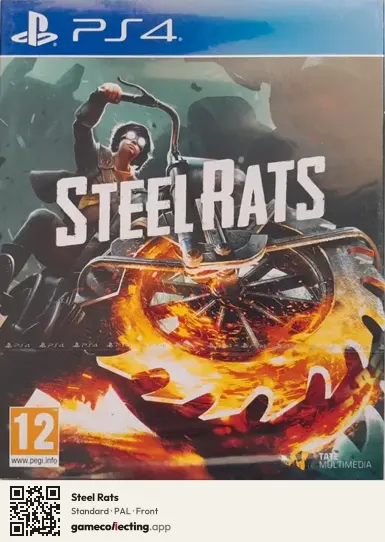 Steel Rats PlayStation 4, PAL box front