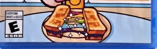Cooking Mama: Cookstar, the ESRB box on its front