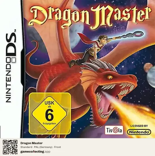 Dragon Master Nintendo DS, Germany box front