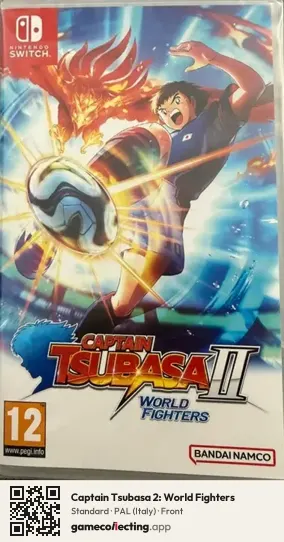 Captain Tsubasa 2: World Fighters Nintendo Switch, Italy box front