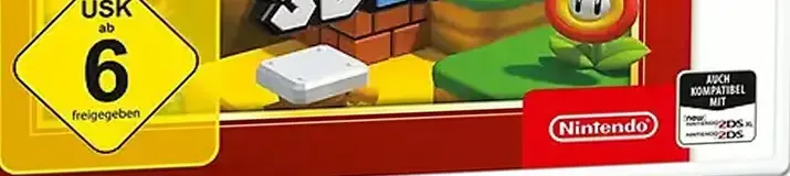 Super Mario 3D Land, the USK square on its front