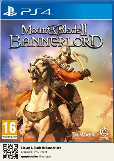 Mount & Blade II: Bannerlord PlayStation 4, PAL box front