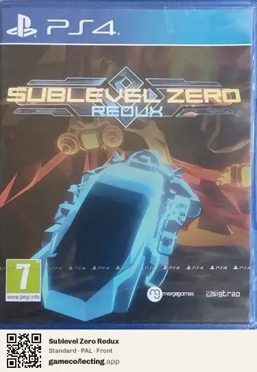 Sublevel Zero Redux PlayStation 4, PAL box front