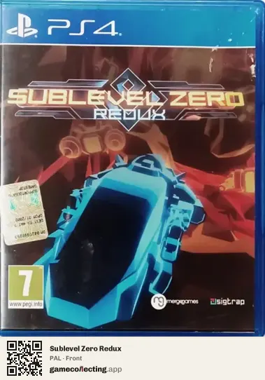Sublevel Zero Redux PlayStation 4, PAL box front
