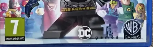 LEGO Batman 3: Beyond Gotham, the PEGI square on its front