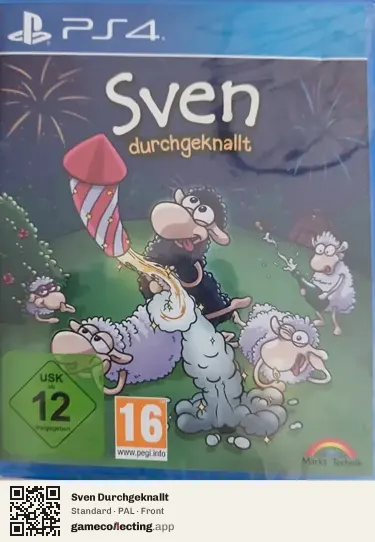 Sven Durchgeknallt PlayStation 4, PAL box front