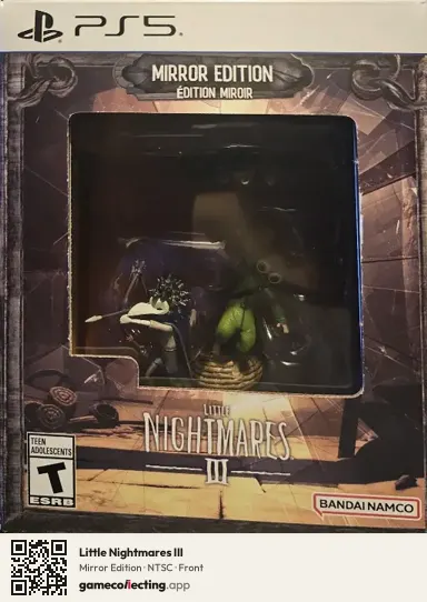 Little Nightmares III PlayStation 5, NTSC box front