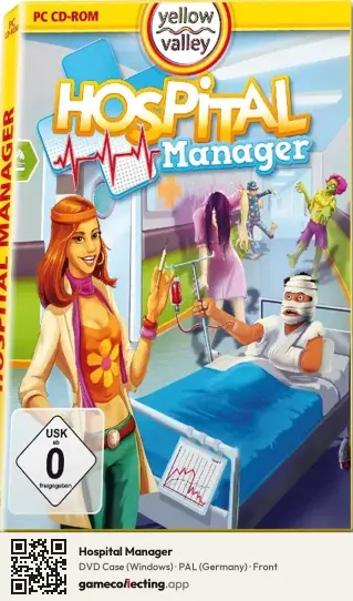 Hospital Manager Computer, Germany box front