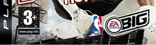 NBA Street Homecourt, the PEGI square on its front