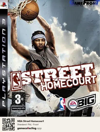 NBA Street Homecourt PlayStation 3, PAL box front