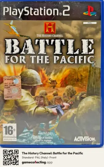 The History Channel: Battle for the Pacific PlayStation 2, Italy box front