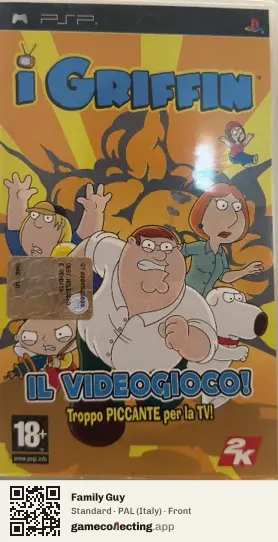 Family Guy PlayStation Portable, Italy box front