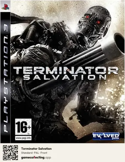 Terminator Salvation PlayStation 3, PAL box front