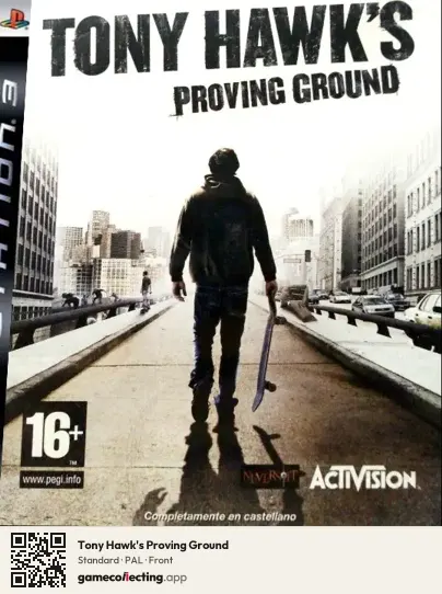Tony Hawk's Proving Ground PlayStation 3, PAL box front