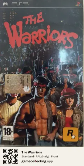 The Warriors PlayStation Portable, Italy box front