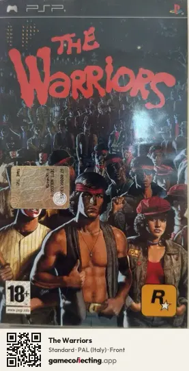 The Warriors PlayStation Portable, Italy box front