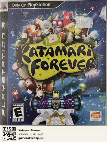 Katamari Forever PlayStation 3, NTSC box front