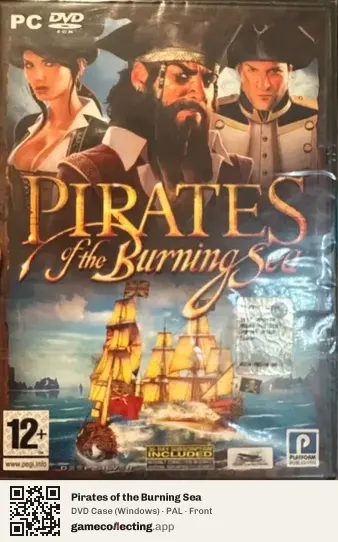 Pirates of the Burning Sea Computer, PAL box front