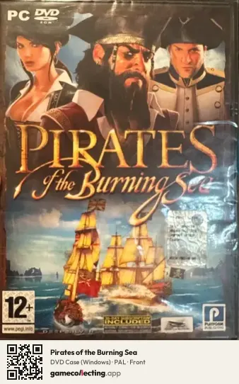 Pirates of the Burning Sea Computer, PAL box front