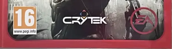 Crysis 3, the PEGI square on its front