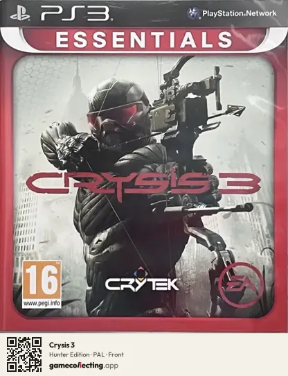 Crysis 3 PlayStation 3, PAL box front