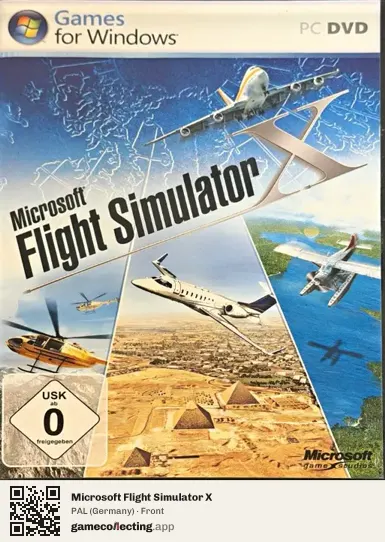 Microsoft Flight Simulator X Computer, Germany box front
