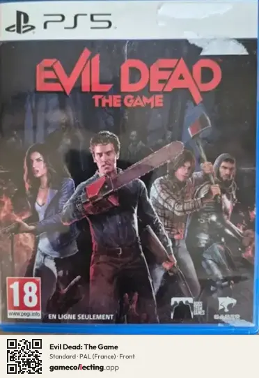 Evil Dead: The Game PlayStation 5, France box front
