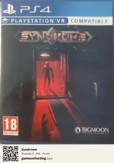 Syndrome PlayStation 4, PAL box front