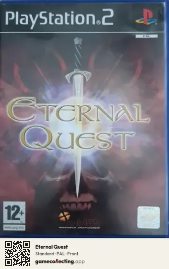 Eternal Quest PlayStation 2, PAL box front