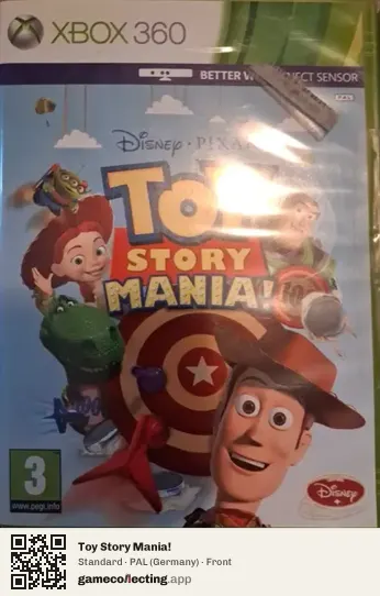 Toy Story Mania! Xbox 360, Germany box front
