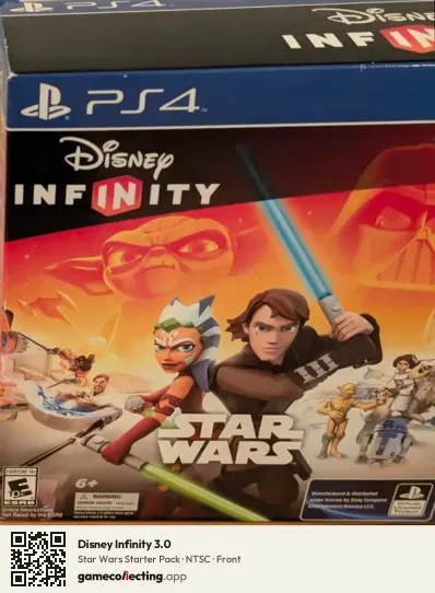 Disney Infinity 3.0 PlayStation 4, NTSC box front
