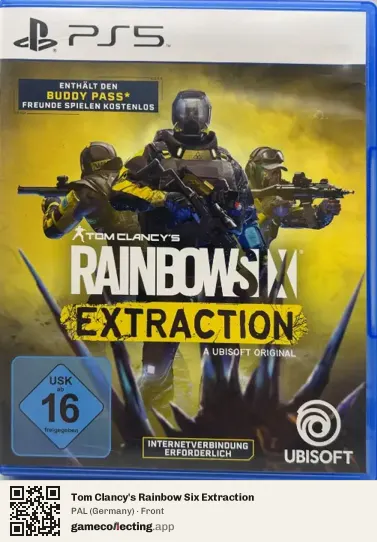 Tom Clancy's Rainbow Six Extraction PlayStation 5, Germany box front