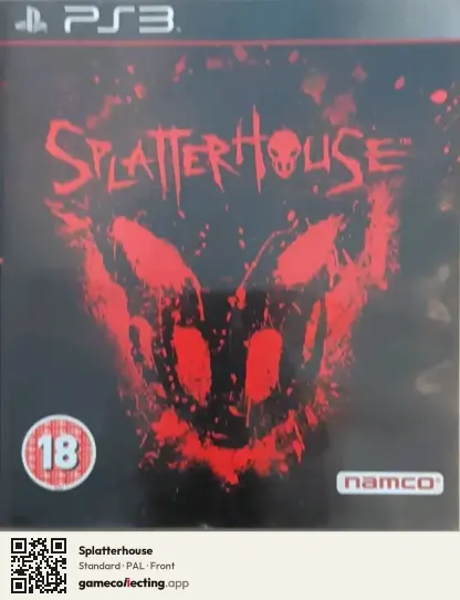 Splatterhouse PlayStation 3, PAL box front
