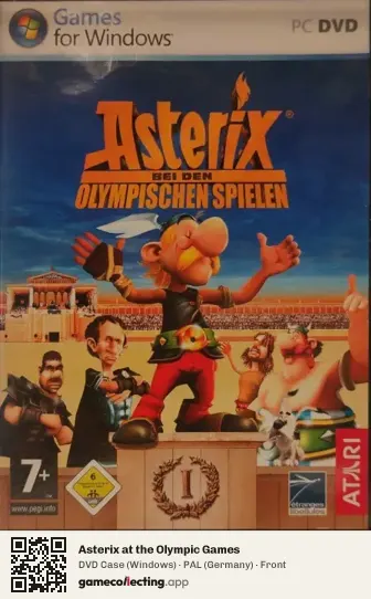 Asterix at the Olympic Games Computer, Germany box front
