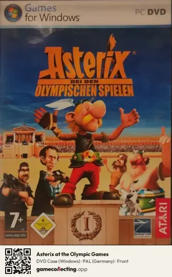 Asterix at the Olympic Games Computer, Germany box front