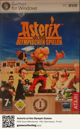 Asterix at the Olympic Games Computer, Germany box front