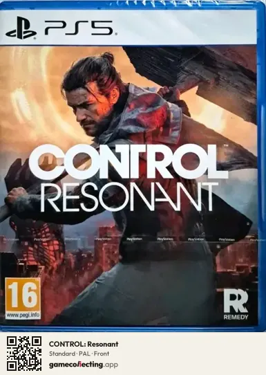 CONTROL: Resonant PlayStation 5, PAL box front