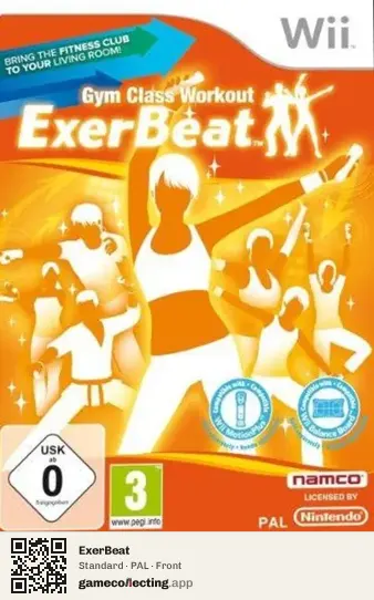 ExerBeat Nintendo Wii, PAL box front