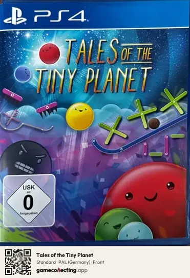 Tales of the Tiny Planet PlayStation 4, Germany box front
