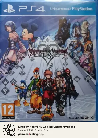 Kingdom Hearts HD 2.8 Final Chapter Prologue PlayStation 4, France box front