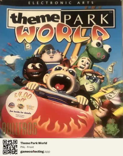 Theme Park World Computer, PAL box front