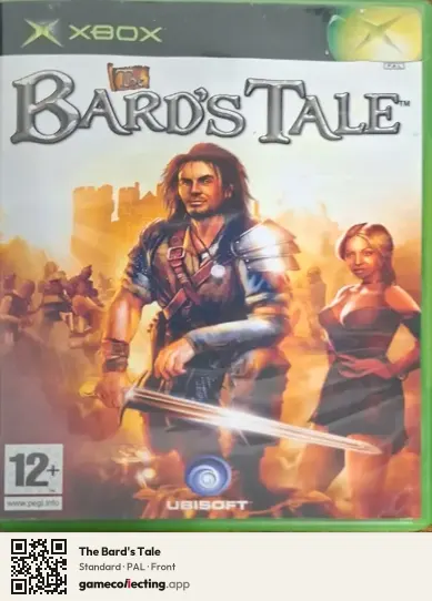The Bard's Tale Xbox, PAL box front